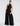 FRONT VIEW WOMEN'S BLACK WIDE-LEG HALTER NECK JUMPSUIT