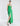 SIDE VIEW WOMEN'S MALACHITE PLUNGING V-NECK PEPLUM GOWN