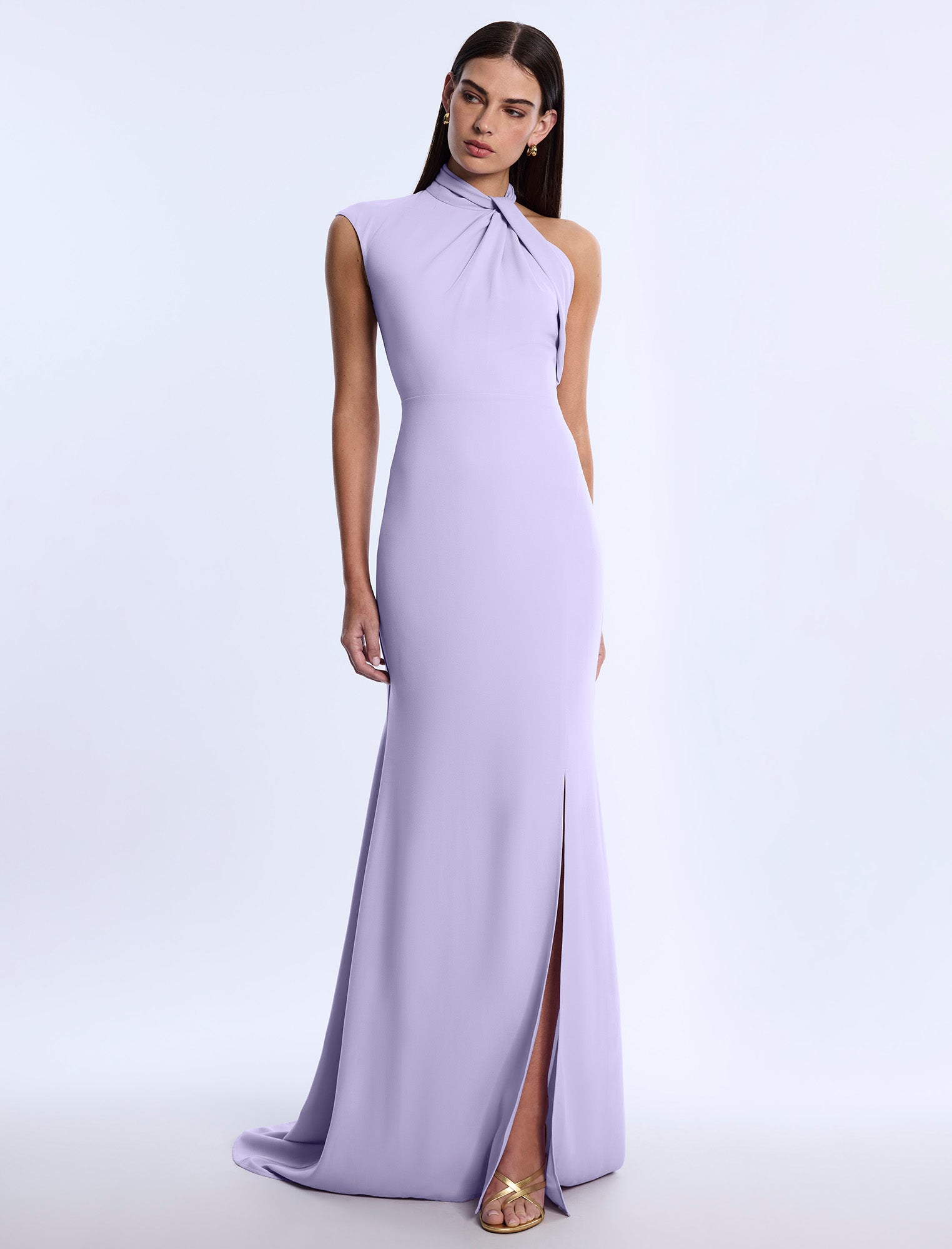 Drape Neck Gown Drape Neck Gown