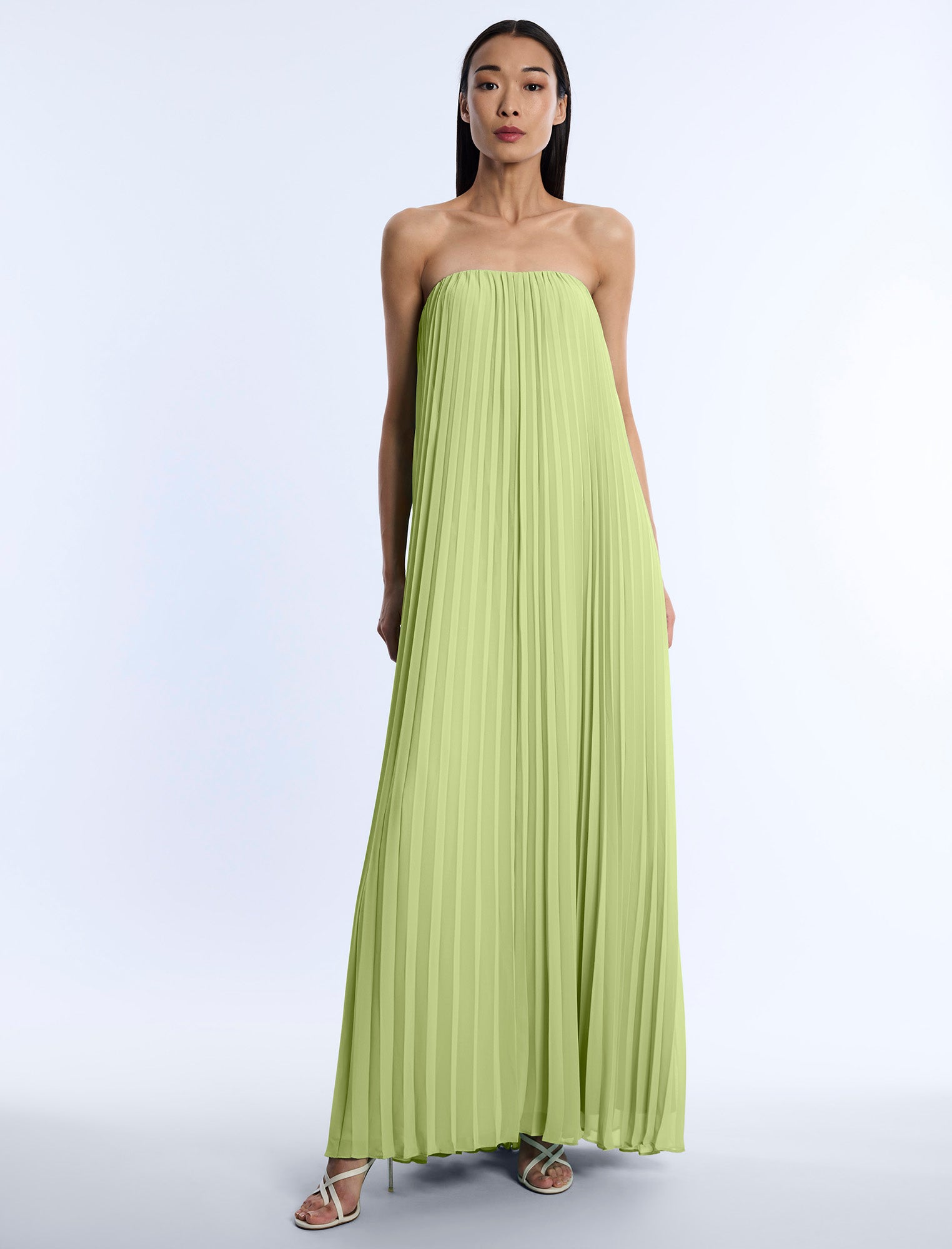 Pleated Gown – BCBGMAXAZRIA
