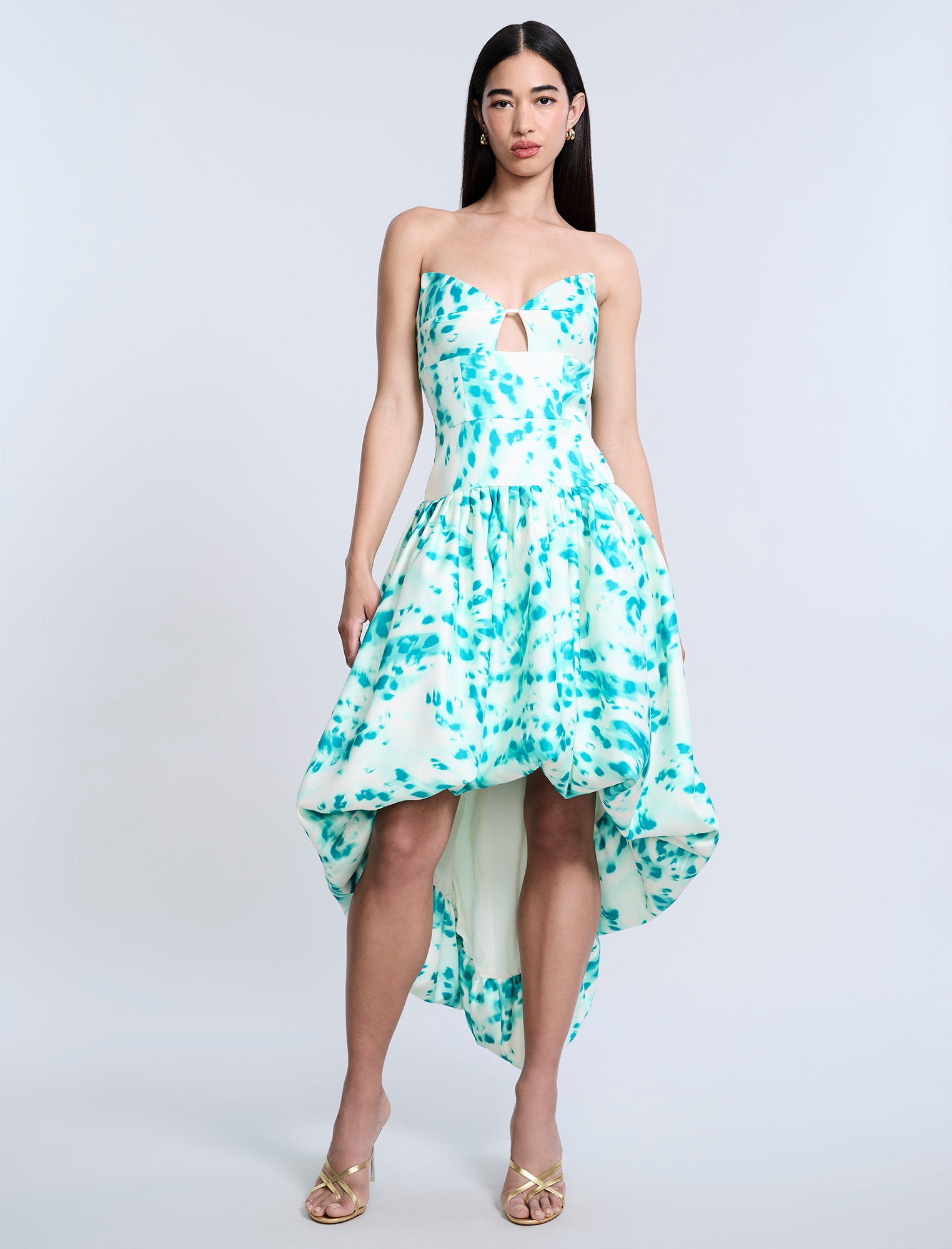 Bubble Hem Dress BCBGMAXAZRIA Bubble Hem Dress BCBGMAXAZRIA