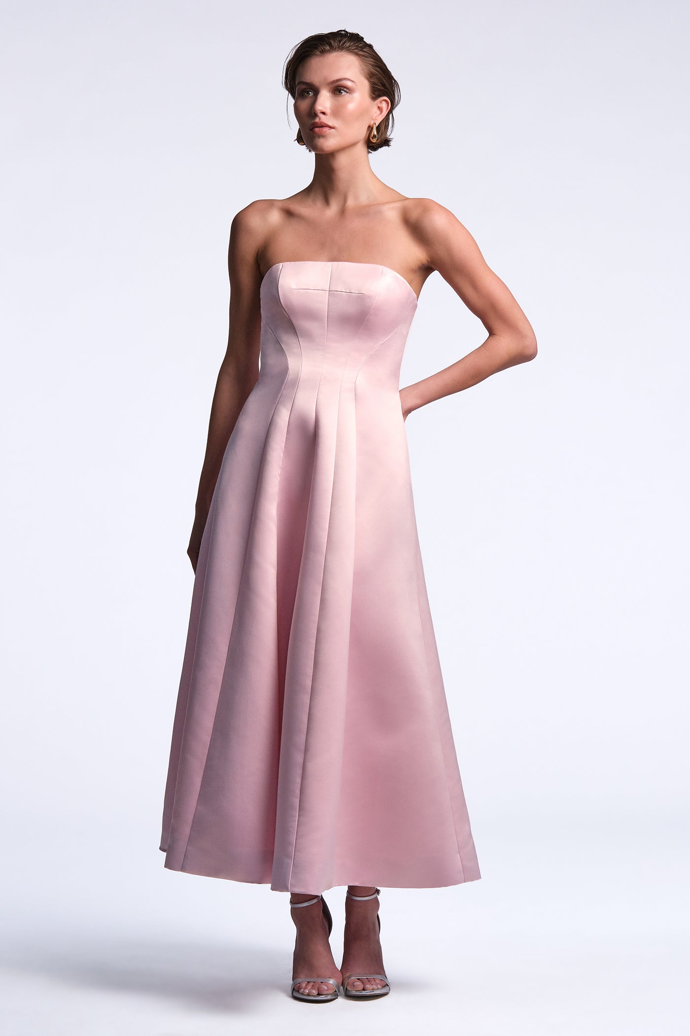 bcbg pink long dress Lilly Dress Quartz Pink / 6