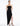 FRONT VIEW BLACK BEAUTY STRAPLESS HIGH-LOW GOWN WITH CRYSTAL BODICE DETAIL