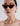 FRONT VIEW WOMEN'S Honey Demi + Shiny Gold RETRO KITTEN SUNGLASSES