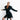 woman wearing a black coat against a white wall