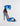 SIDE VIEW WOMEN'S PERSIAN JEWEL METALLIC LEATHER SANDAL HEEL