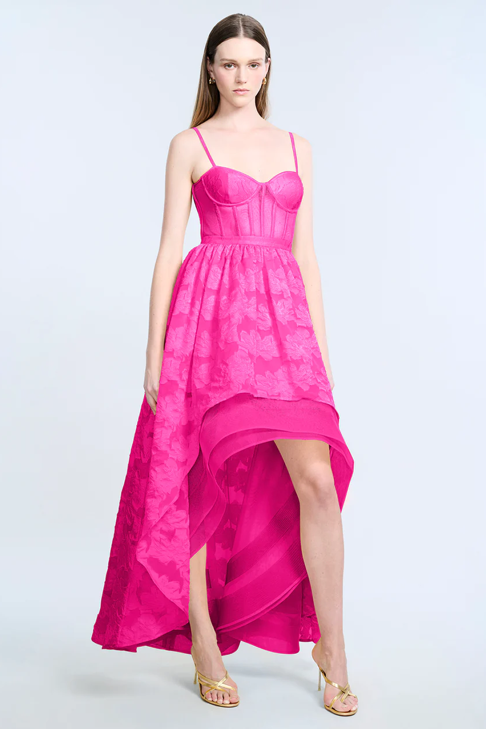 High Low Organza Tulle Gown Electric Orchid / 10 High Low Organza Tulle Gown Electric Orchid / 10