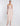 FRONT VIEW BARE PINK WOMEN'S MIDI EVENING GOWN