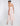 BACK VIEW BARE PINK WOMEN'S MIDI EVENING GOWN