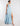SIDE VIEW DREAM BLUE WOMEN'S V-NECK GOWN