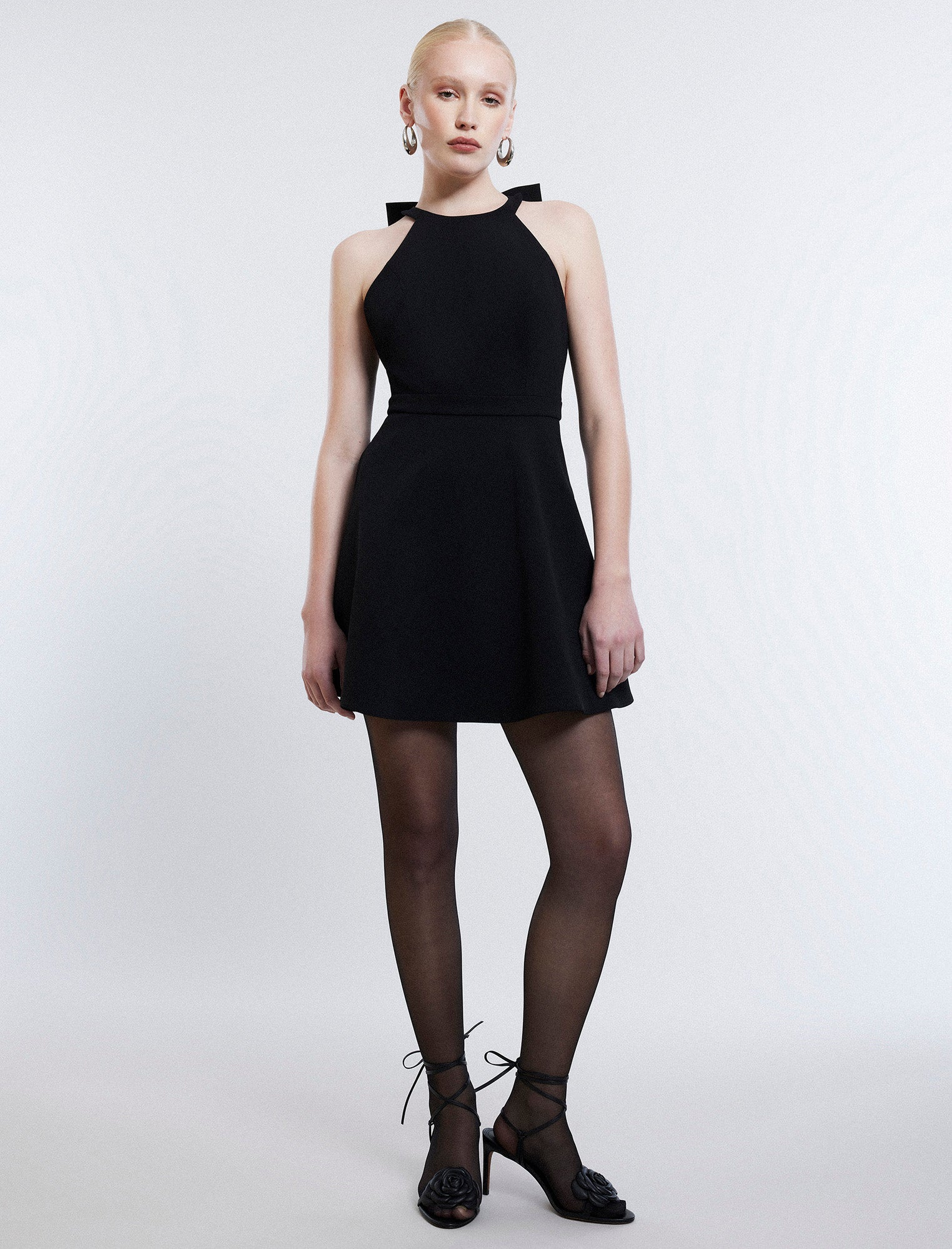 Toni Halter Mini Dress – BCBGMAXAZRIA