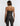 BACK VIEW WOMEN'S STONE GREY SEQUIN STRAPLESS BUSTIER TOP