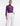 FRONT VIEW WOMEN'S PLUM LONG SLEEVE MOCK NECK PLUNGING SHEER PANEL LONG SLEEVE TOP
