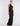 FRONT VIEW BLACK ONE SHOULDER GOWN