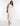 FRONT VIEW NATURAL COMBO WOMEN'S ONE SHOULDER LACE RUFFLE GOWN