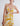 FRONT ZOOM DETAIL VIEW TOASTED MUSTARD WOMEN'S SATIN CUTOUT WAIST MAXI DRESS