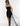 MOOD ZOOM VIEW BLACK STRAPLESS BODYCON MINI DRESS WITH SIDE FRINGE DETAIL
