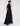 BACK VIEW WOMEN'S BLACK WIDE-LEG HALTER NECK JUMPSUIT