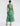 BACK VIEW SHADOW LEAVES HALTER TIERED MIDI DRESS