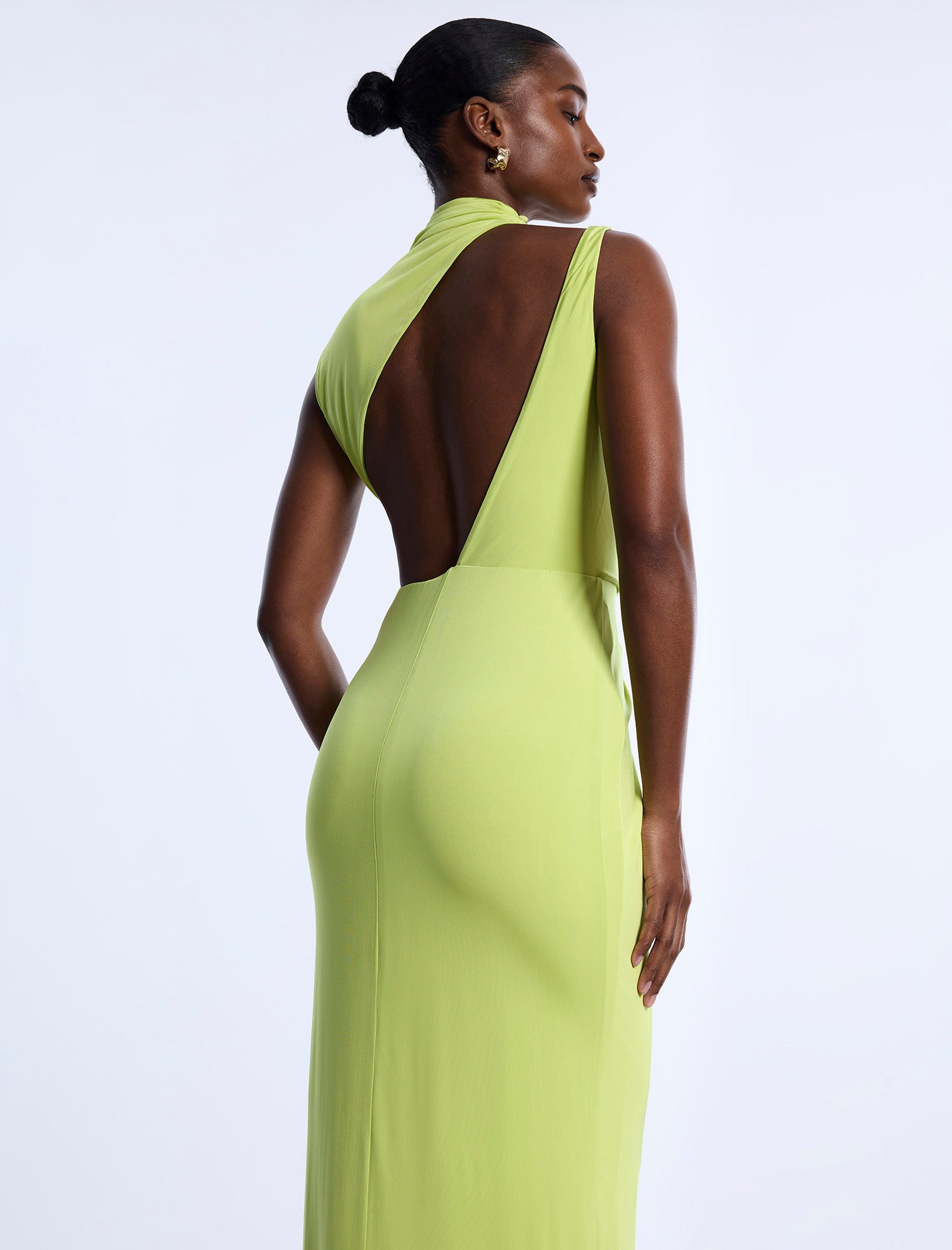 Asymmetrical Jersey Gown BCBGMAXAZRIA Asymmetrical Jersey Gown BCBGMAXAZRIA