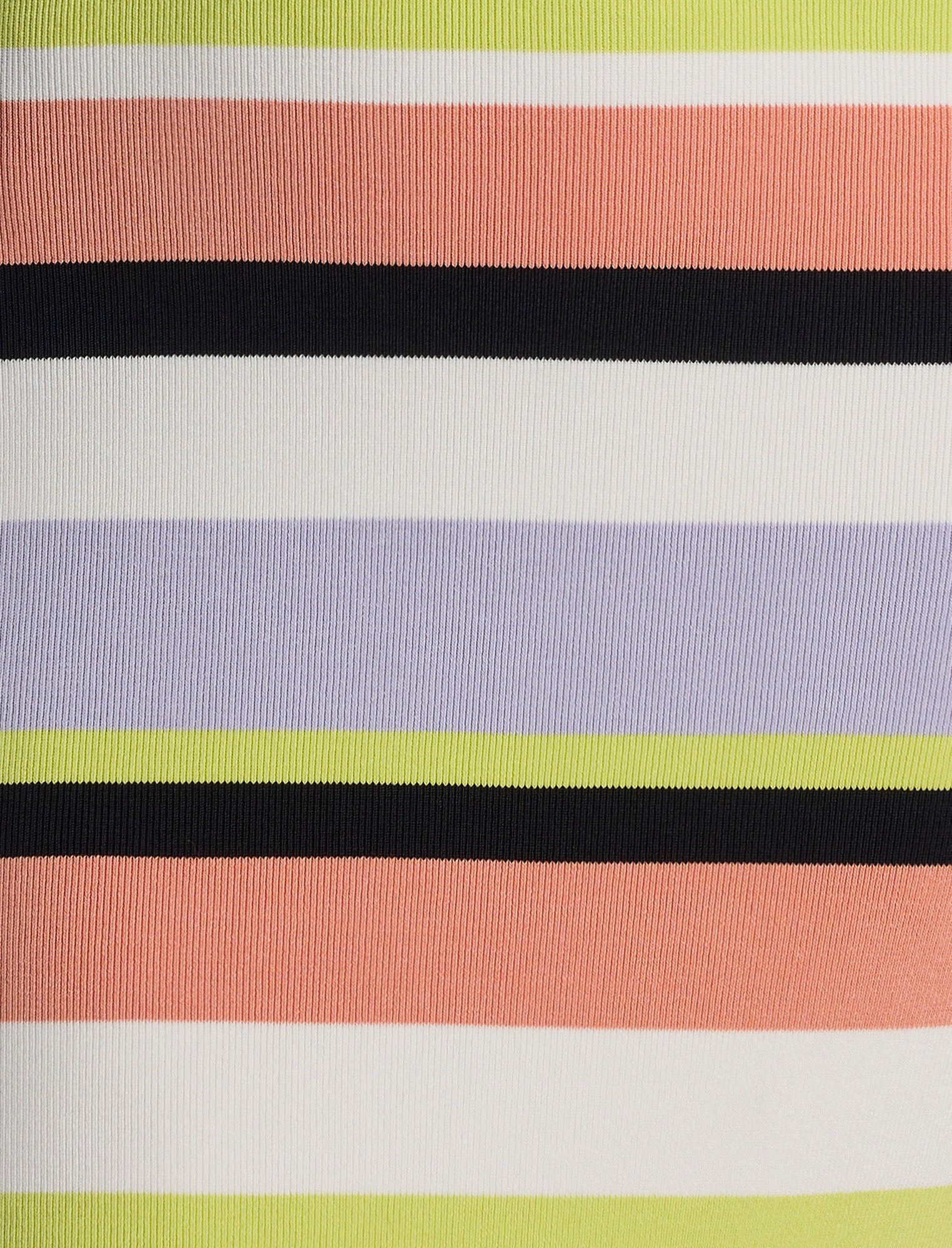 Stripe Knit Off-Shoulder Dress Apricot Multi / XL Stripe Knit Off-Shoulder Dress Apricot Multi / XL