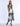 Printed Cowl Halter Dress