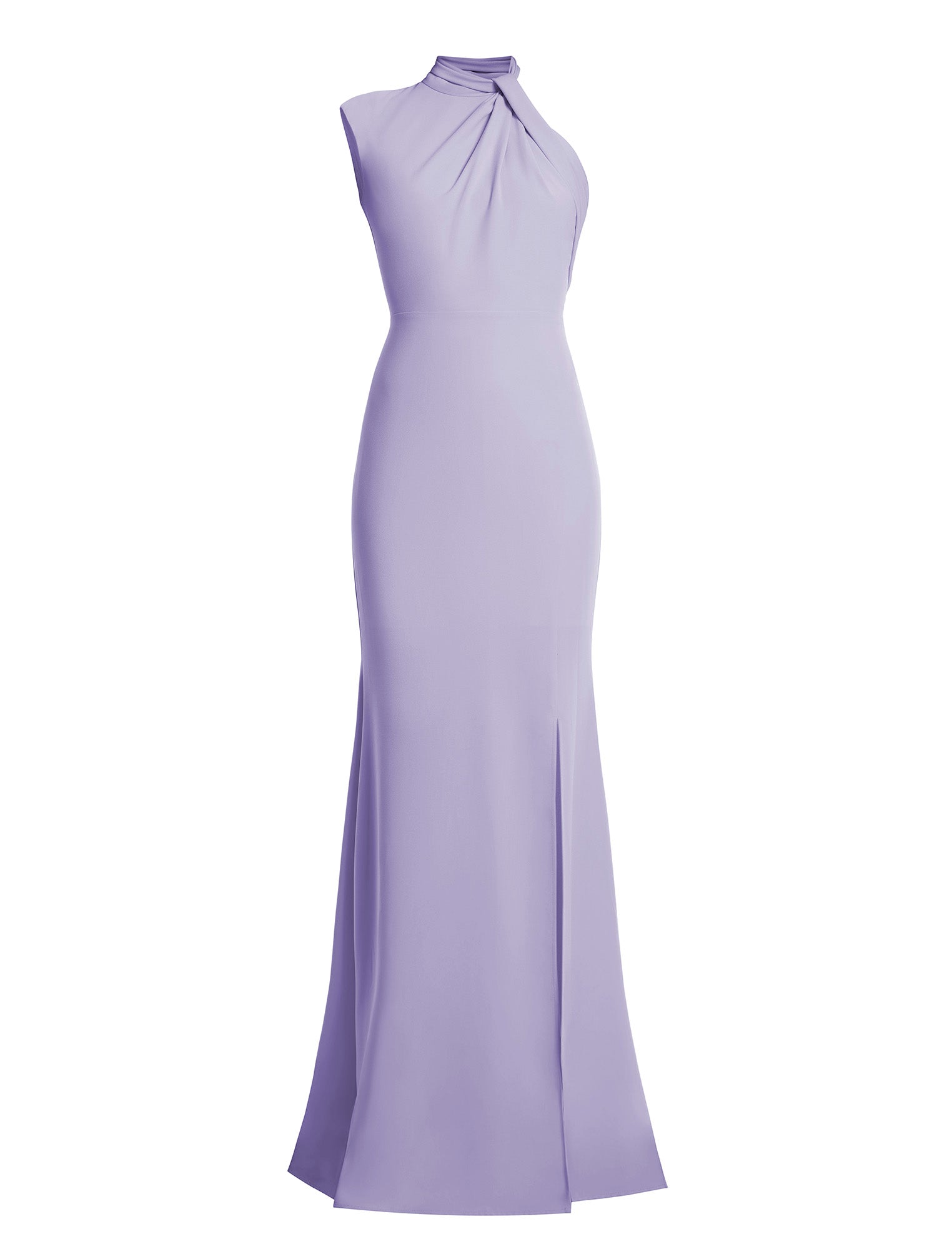 Drape Neck Gown BCBGMAXAZRIA Drape Neck Gown BCBGMAXAZRIA