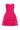 Sheer Volume Strapless Dress