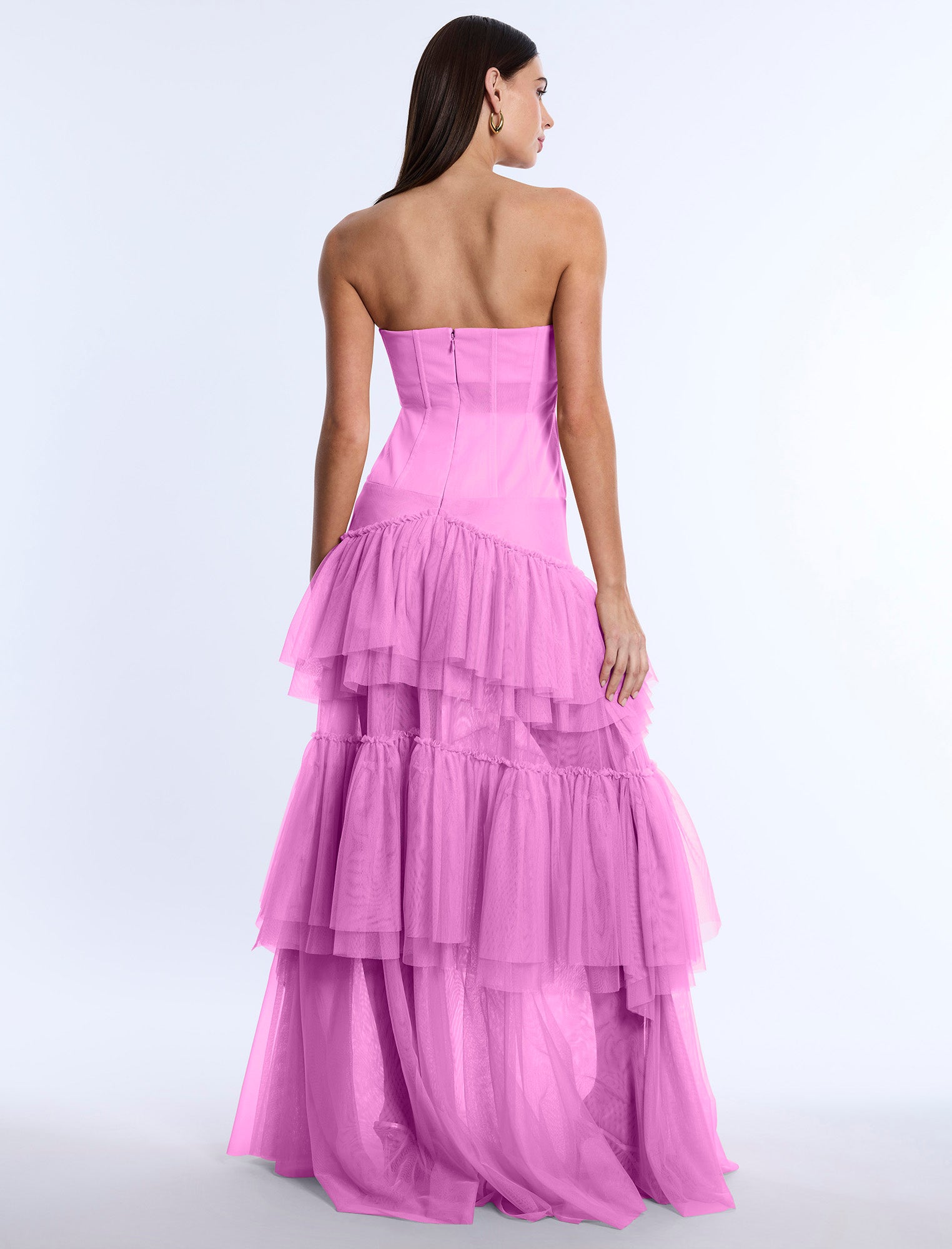 Strapless Corset Gown BCBGMAXAZRIA Strapless Corset Gown BCBGMAXAZRIA