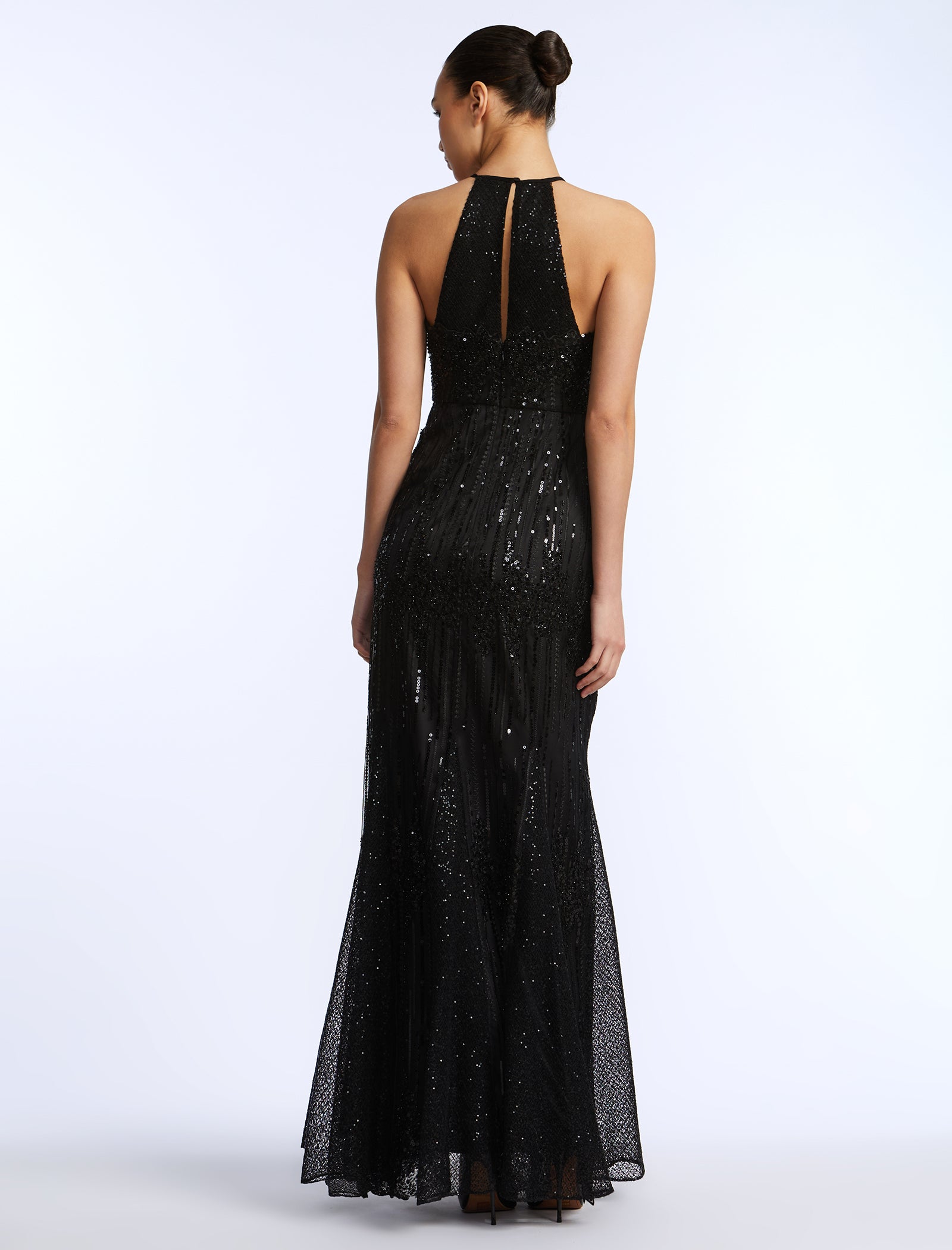 Embellished Gown BCBGMAXAZRIA Embellished Gown BCBGMAXAZRIA