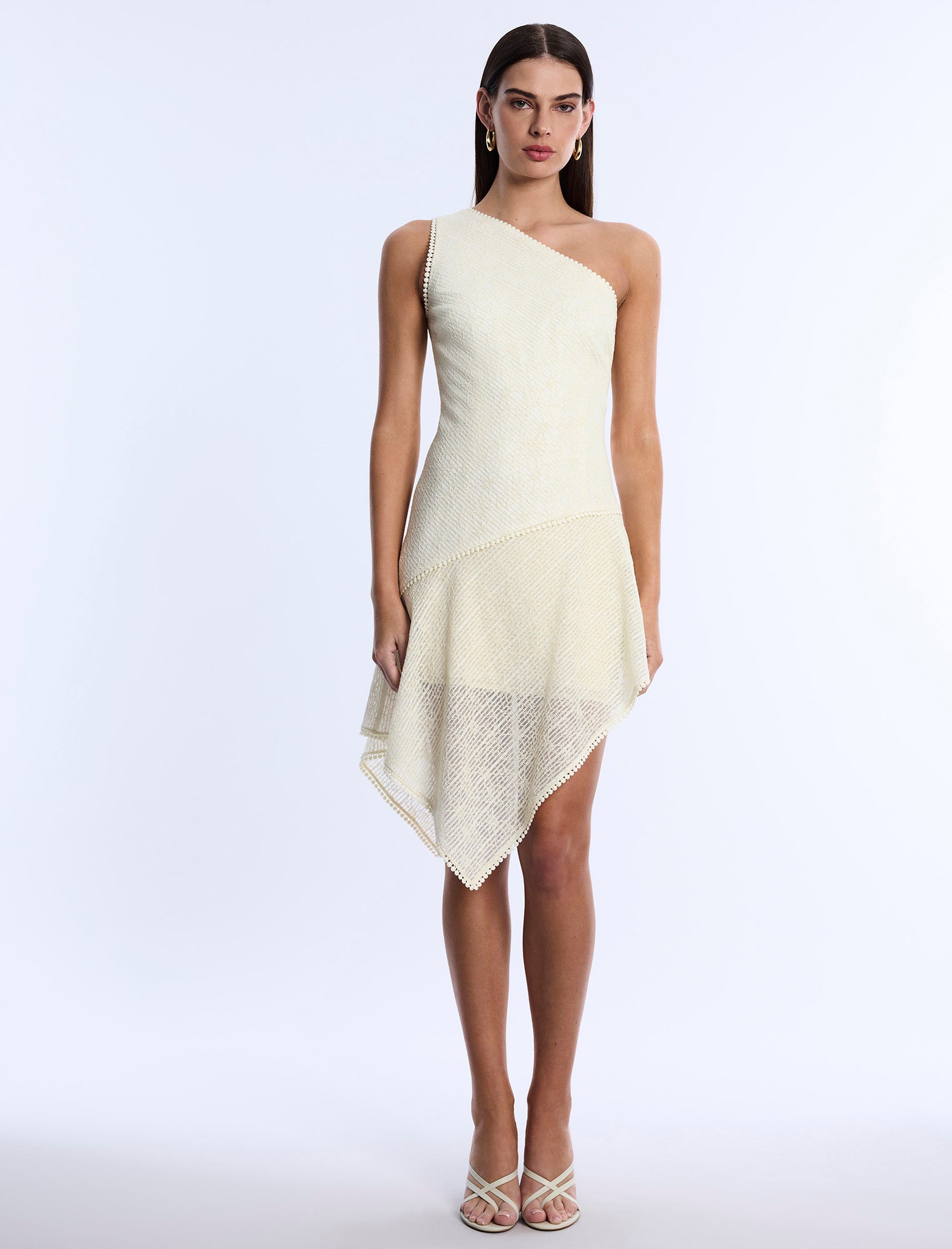 One Shoulder Dress Ivory / 2 One Shoulder Dress Ivory / 2