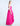 High Low Organza Tulle Gown