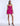 Strapless 3D Floral Dress
