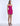 Strapless 3D Floral Dress