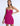 Strapless 3D Floral Dress