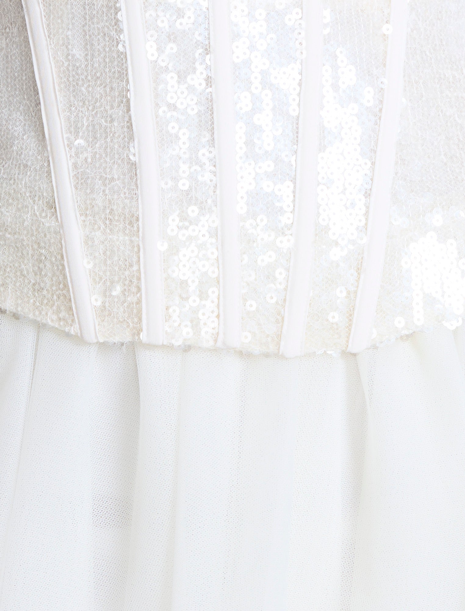 bcbg sequin tulle dress Sequin Lace Peplum Tulle Dress