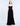 Lace Bodice Chiffon Rufle Gown