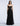 Lace Bodice Chiffon Rufle Gown