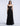 Lace Bodice Chiffon Rufle Gown