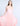 Lace Bodice Chiffon Rufle Gown