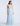 Lace Bodice Chiffon Rufle Gown