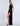 High Draped Slit Gown