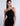 High Draped Slit Gown