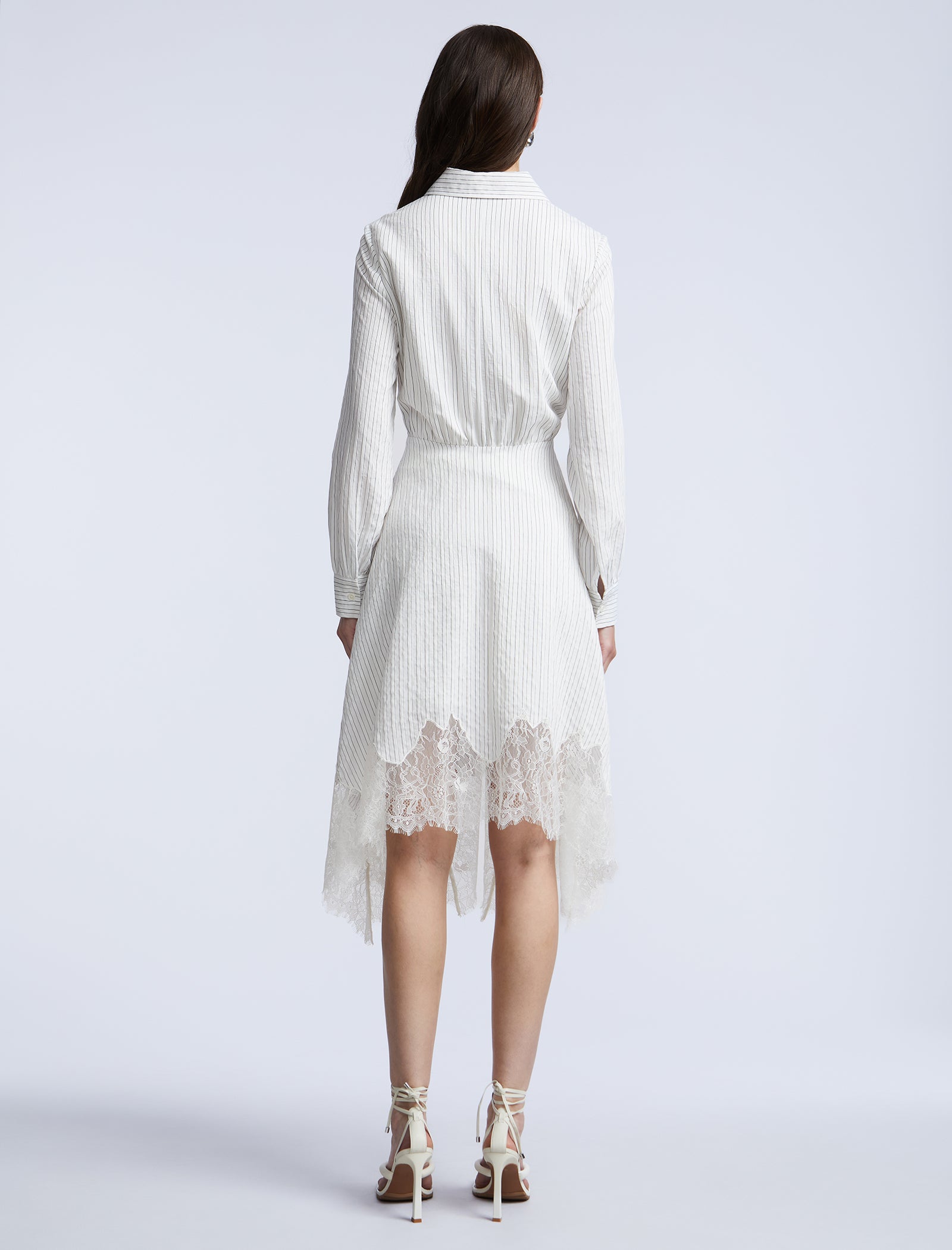 classic striped lace up shirt dress Classic Striped Lace-Up Shirt Dress, Maxi Lapel 3/4 Sleeve Tied Button Up Aviation Shirt Dress, Blue, Small : Amazon.ca: Clothing, Shoes & Accessories