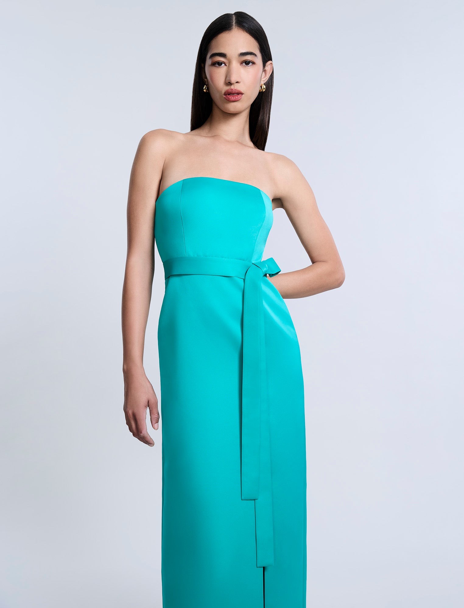 Folded Detail Gown BCBGMAXAZRIA Folded Detail Gown BCBGMAXAZRIA