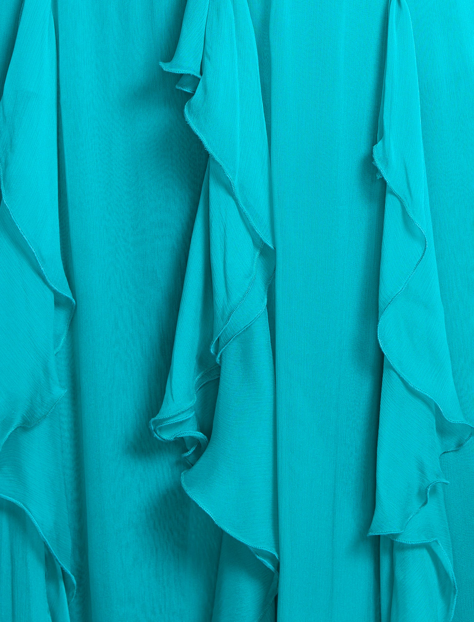 Ruffle Halter Chiffon Gown BCBGMAXAZRIA Ruffle Halter Chiffon Gown BCBGMAXAZRIA