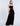 Cutout Shirring Bow Tie Gown