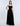 Cutout Shirring Bow Tie Gown