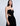 Cutout Shirring Bow Tie Gown