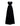 Cutout Shirring Bow Tie Gown